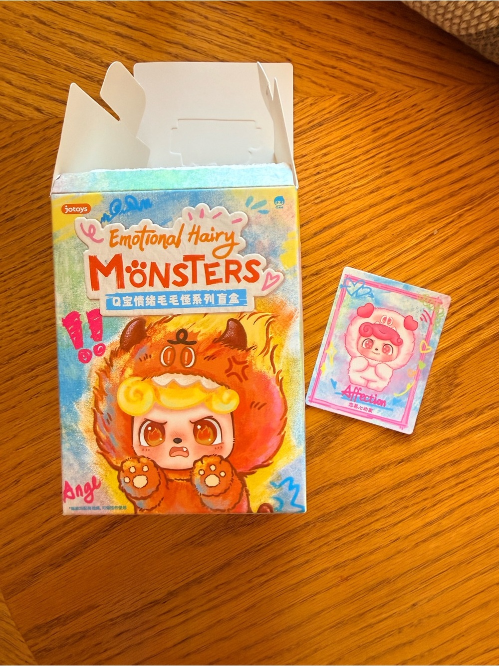 Emotional Hairy Monsters Kids Toy - Affection